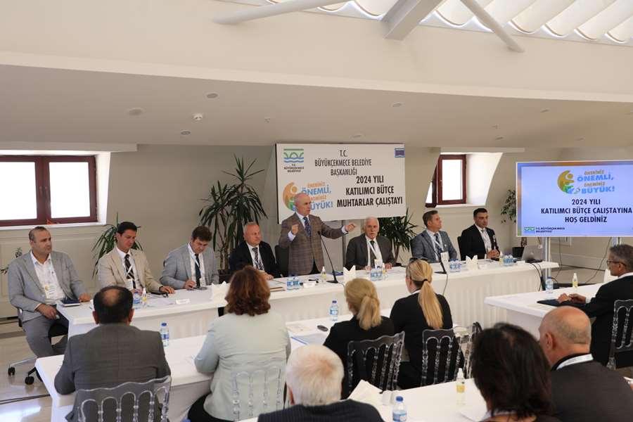 “Katılımcı Bütçe Çalıştayı” mahalle muhtarları ile devam etti