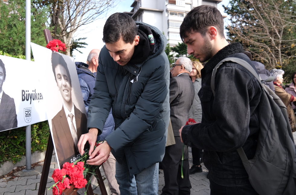 Ediz Erşahan doğum gününde adının verildiği caddede anıldı