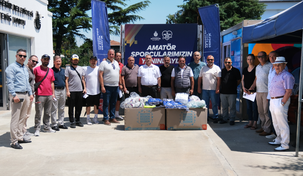 İBB’den Büyükçekmece’deki amatör spor kulüplerine destek
