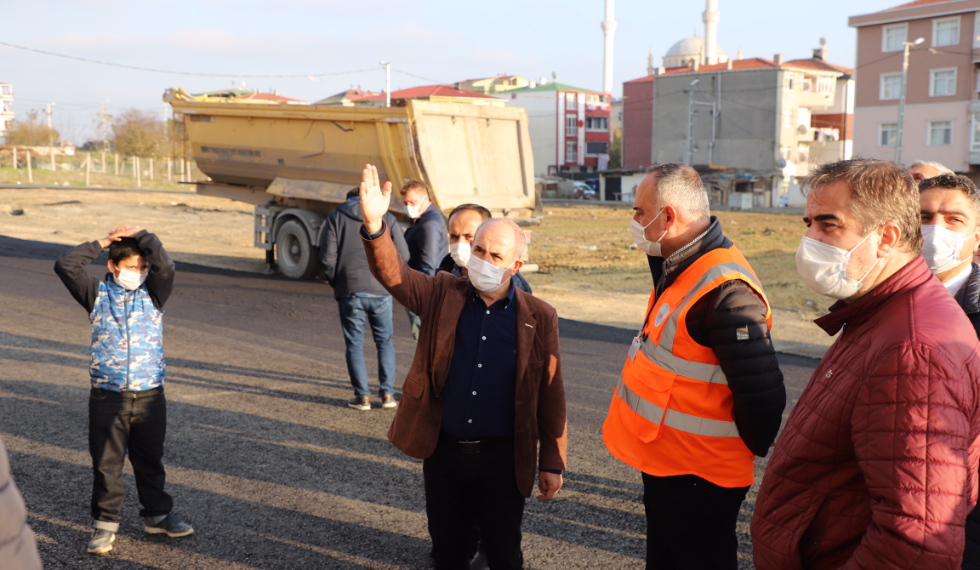 Büyükçekmece’de modern sokaklara bir yenisi daha ekleniyor